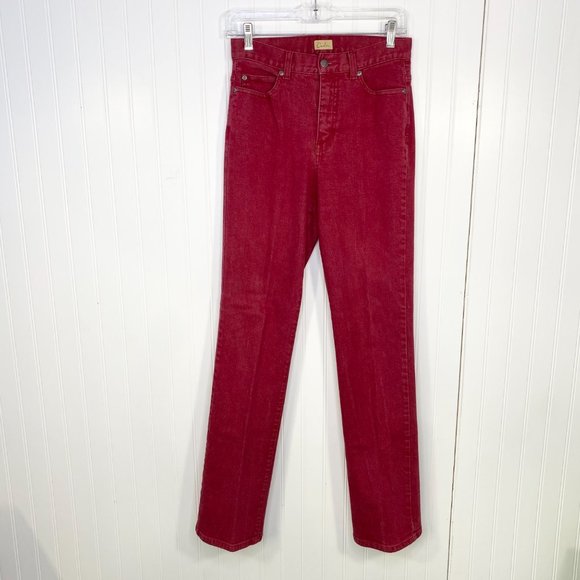 CASLON Red Stretch Denim Jeans 4L - Picture 2 of 13